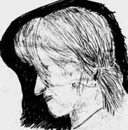 Sketch of Jacquie.